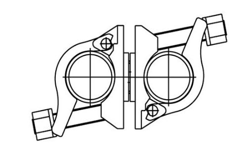 Imagen de Abrazadera FER-48 "Giratoria"