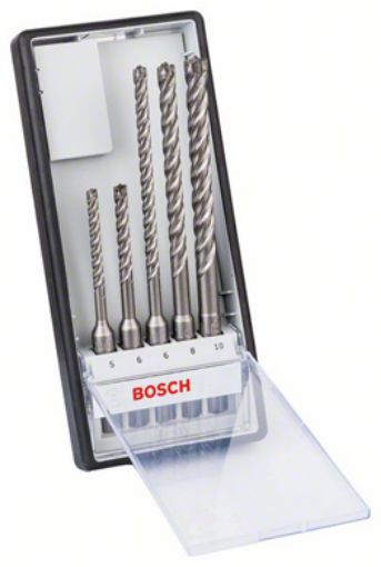 Imagen de Juego brocas BOSCH SDS-plus-7X  5-10 mm