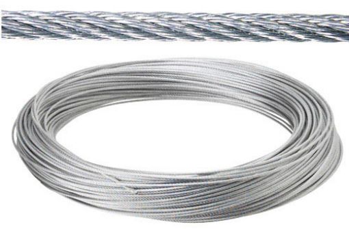 Imagen de Cable galvanizado Ø 2 mm (6x7+1) 25 m