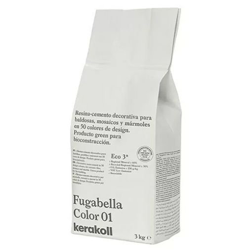 Imagen de KERAKOLL FUGABELLA® COLOR 01 (saco 3 kg)