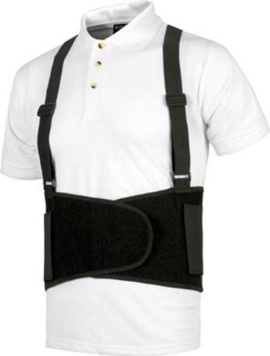 Imagen de Faja proteccion lumbar c/tirantes regulables T-XXL