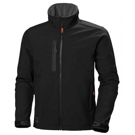 Imagen de Softshell impermeable Helly Hansen Kensington Negra T-L