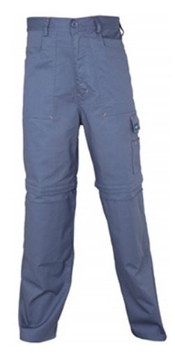 Imagen de Pantalon Multibolsillos Desmontable Gris T-3XL