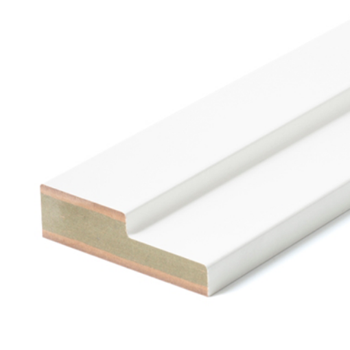 Imagen de Batiente MDF Lacado Blanco   170 x  30 mm