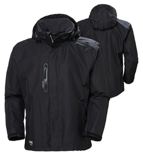 Imagen de Chaqueta impermeable Helly Hansen Manchester Negra T-XXL