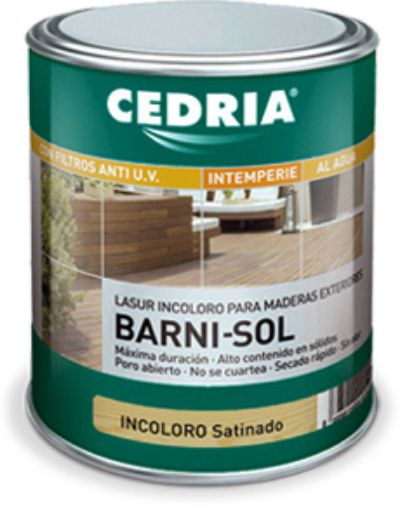 Imagen de CEDRIA Barni Sol Incoloro Satinado 750 mlL