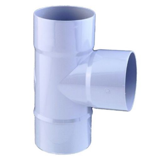 Imagen de Injerto simple PVC 90 mm 87º